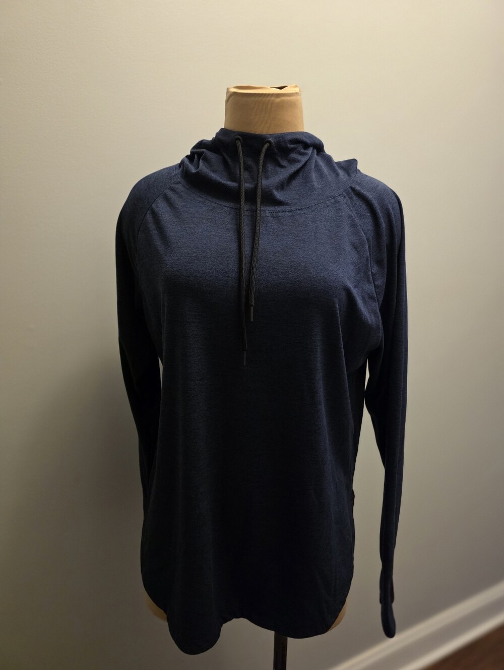 Tangerine Blue Heathered Performance Hoodie